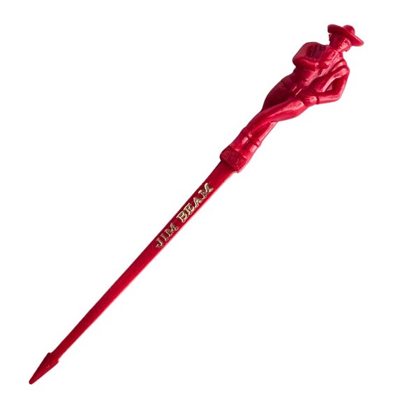 Vintage Jim Beam Swizzle Stick, Stir Stick, Tiki Bar - Picture 2 of 3